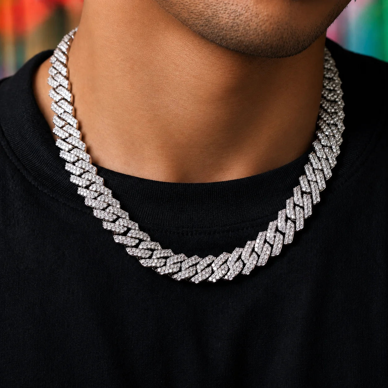 Iced Out Cuban Link Chain