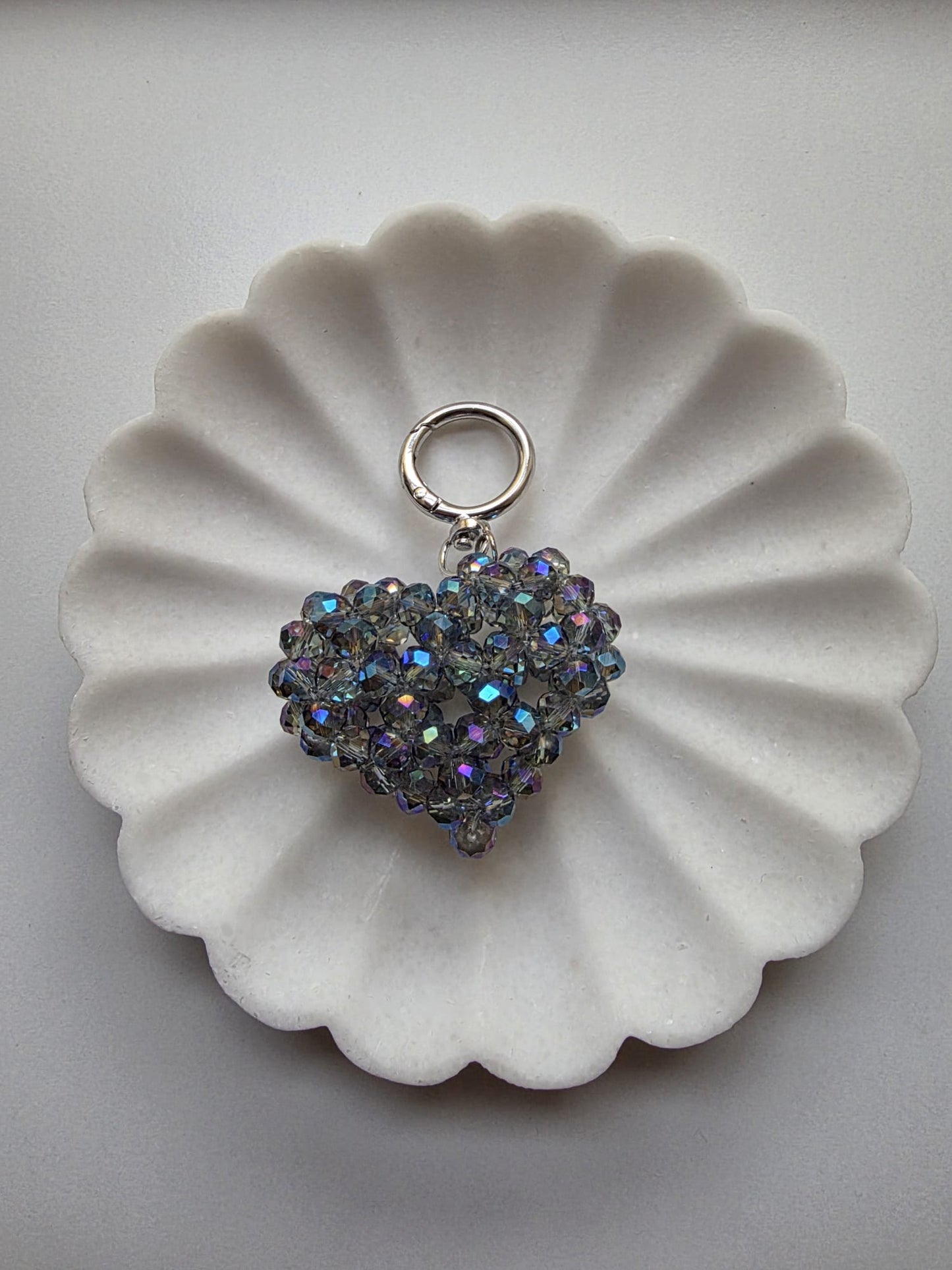 Handcrafted Beaded Heart Charms