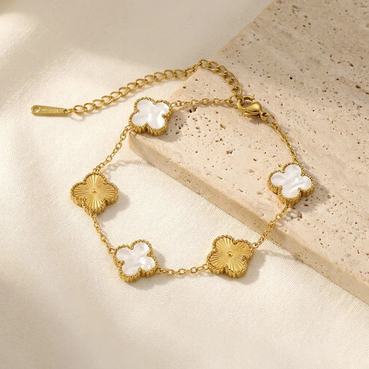 Clover Charm Bracelet