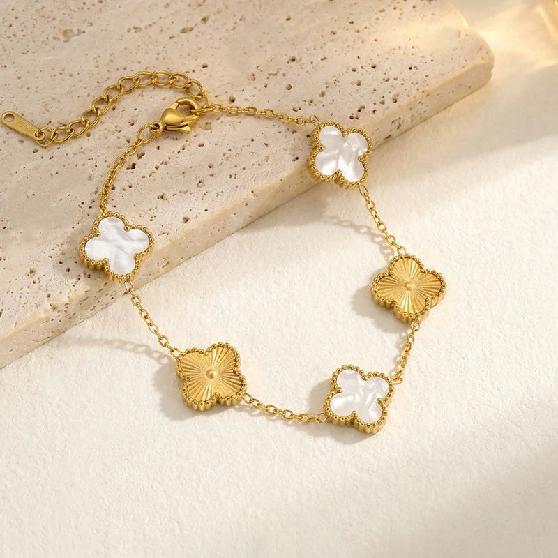 Clover Charm Bracelet