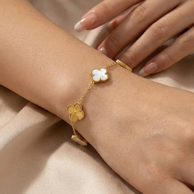 Clover Charm Bracelet