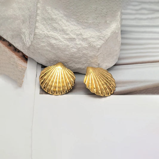 Seashell Stud Earrings