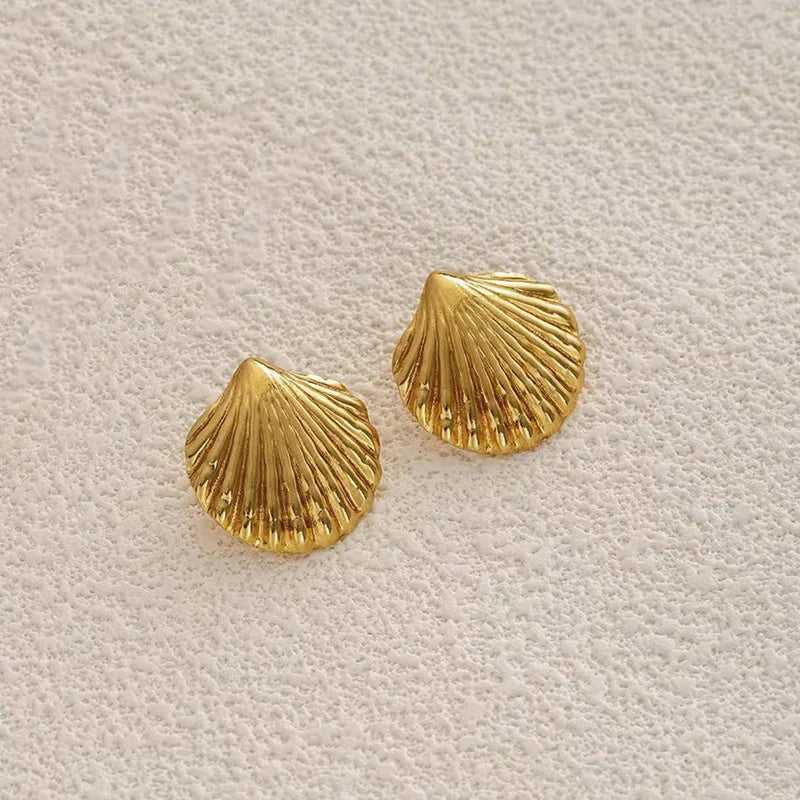 Seashell Stud Earrings