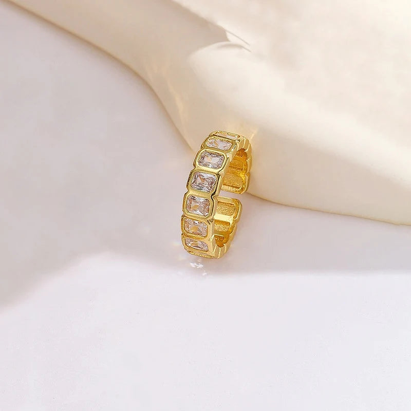 Luxe Crystal Eternity Band
