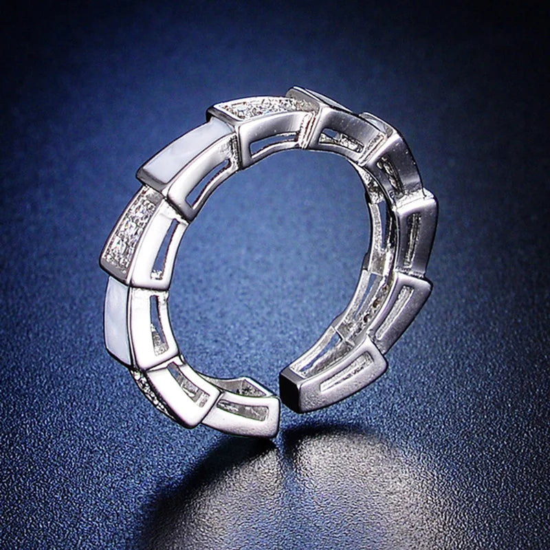 Bamboo Link Band Ring
