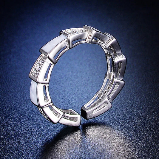 Bamboo Link Band Ring