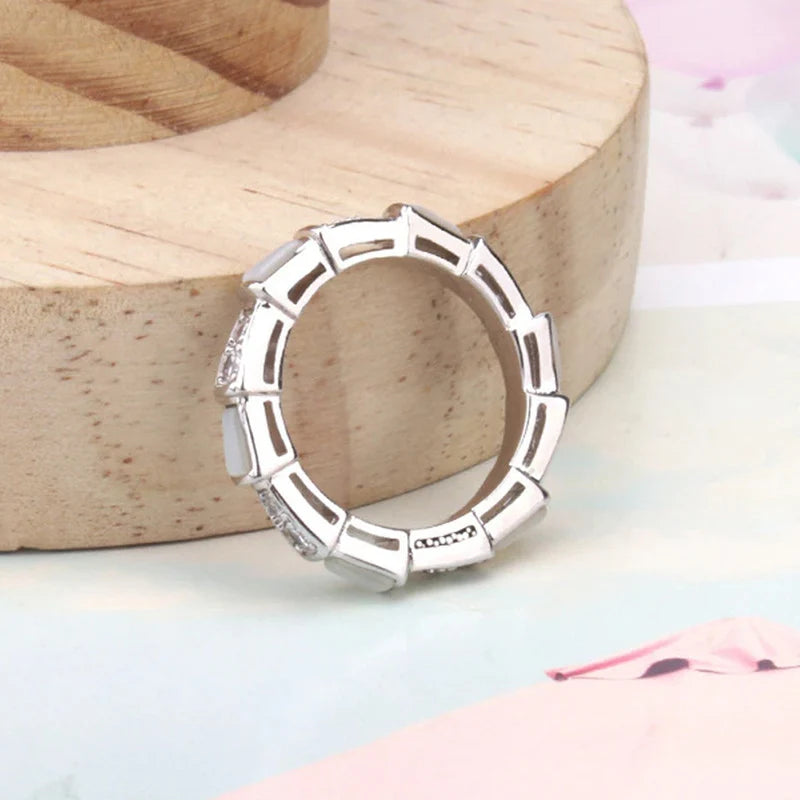 Bamboo Link Band Ring