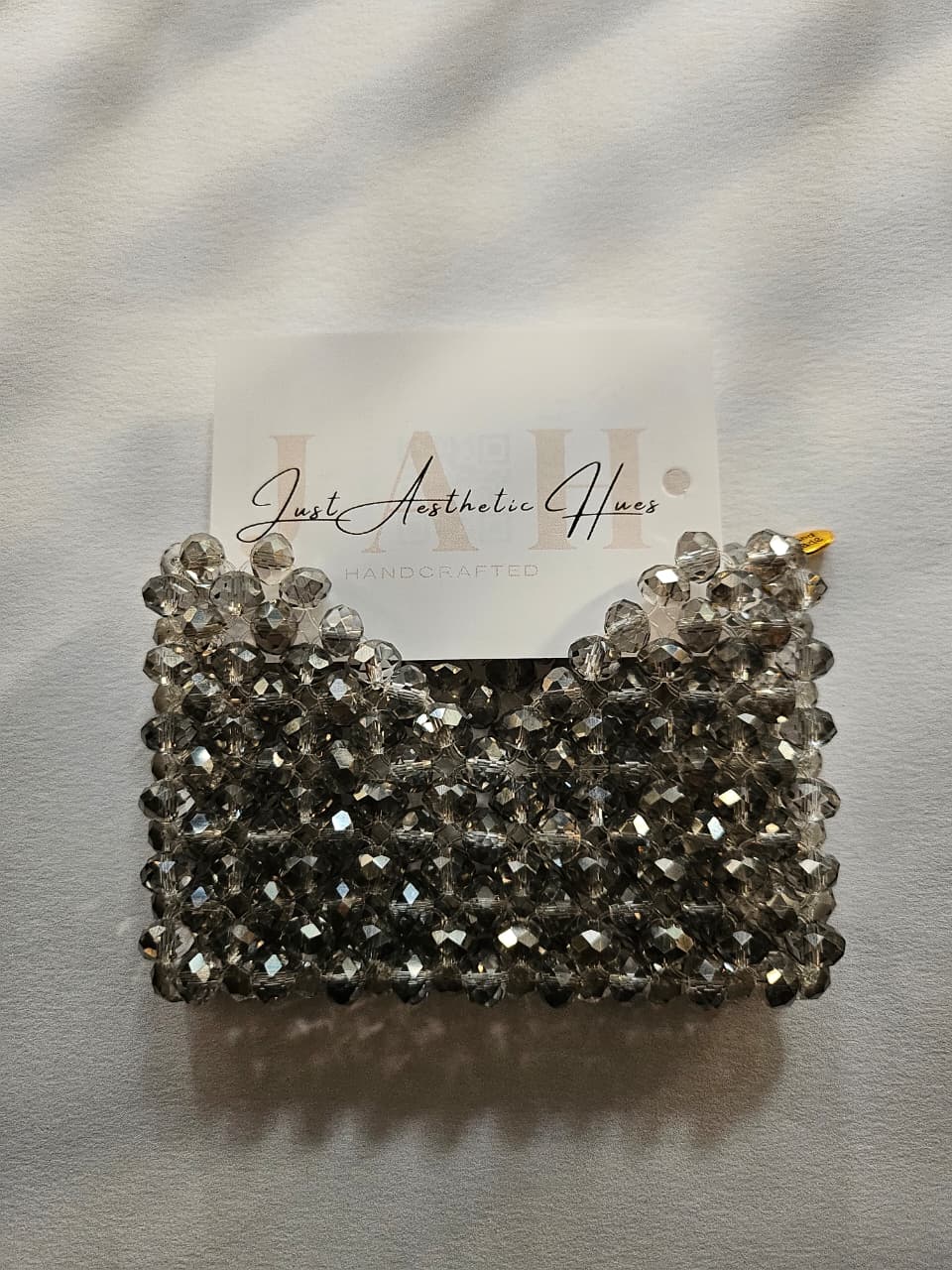 Glamorous Beaded Card Holder
